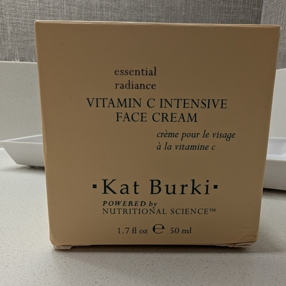 Kat Burki VITAMIN C INTENSIVE FACE CREAM 1.7 fl oz 50mL NIB Essential Radiance - Picture 7 of 9